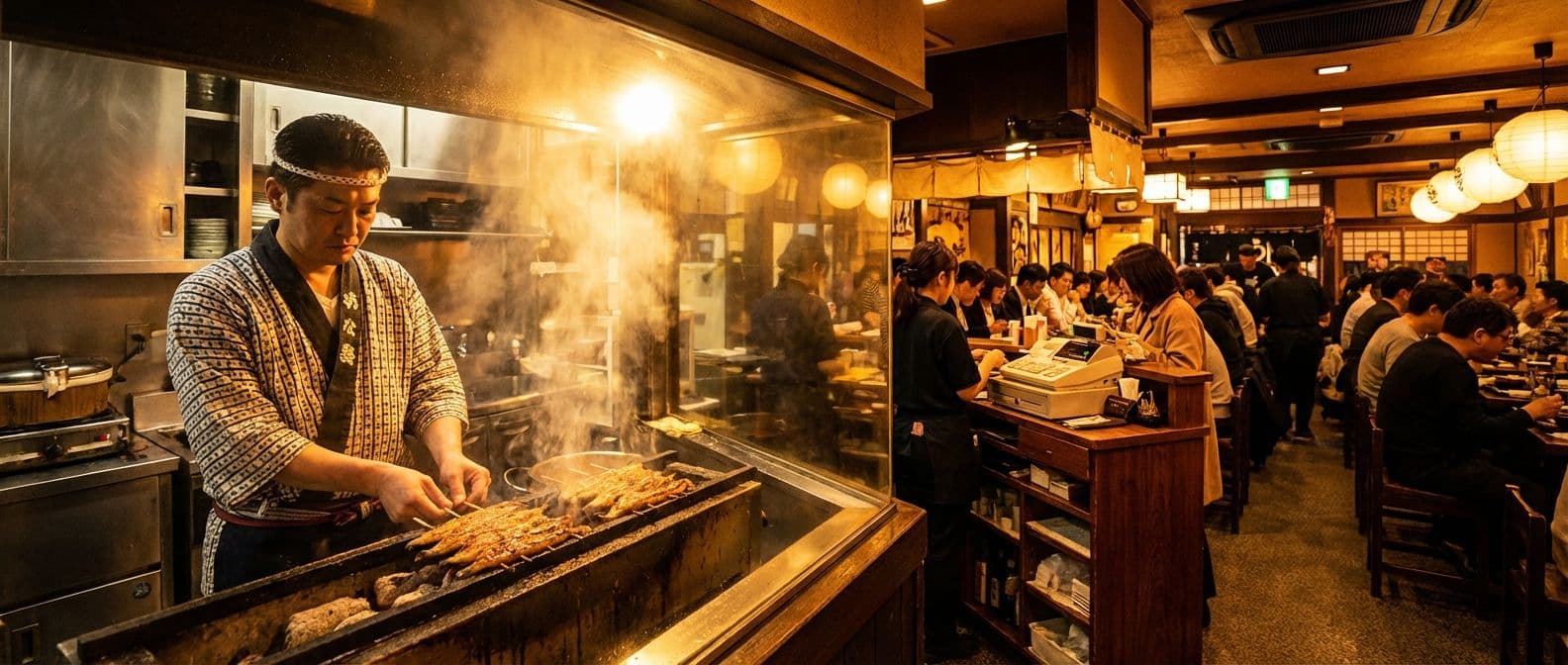 うなぎフランチャイズの収益モデル